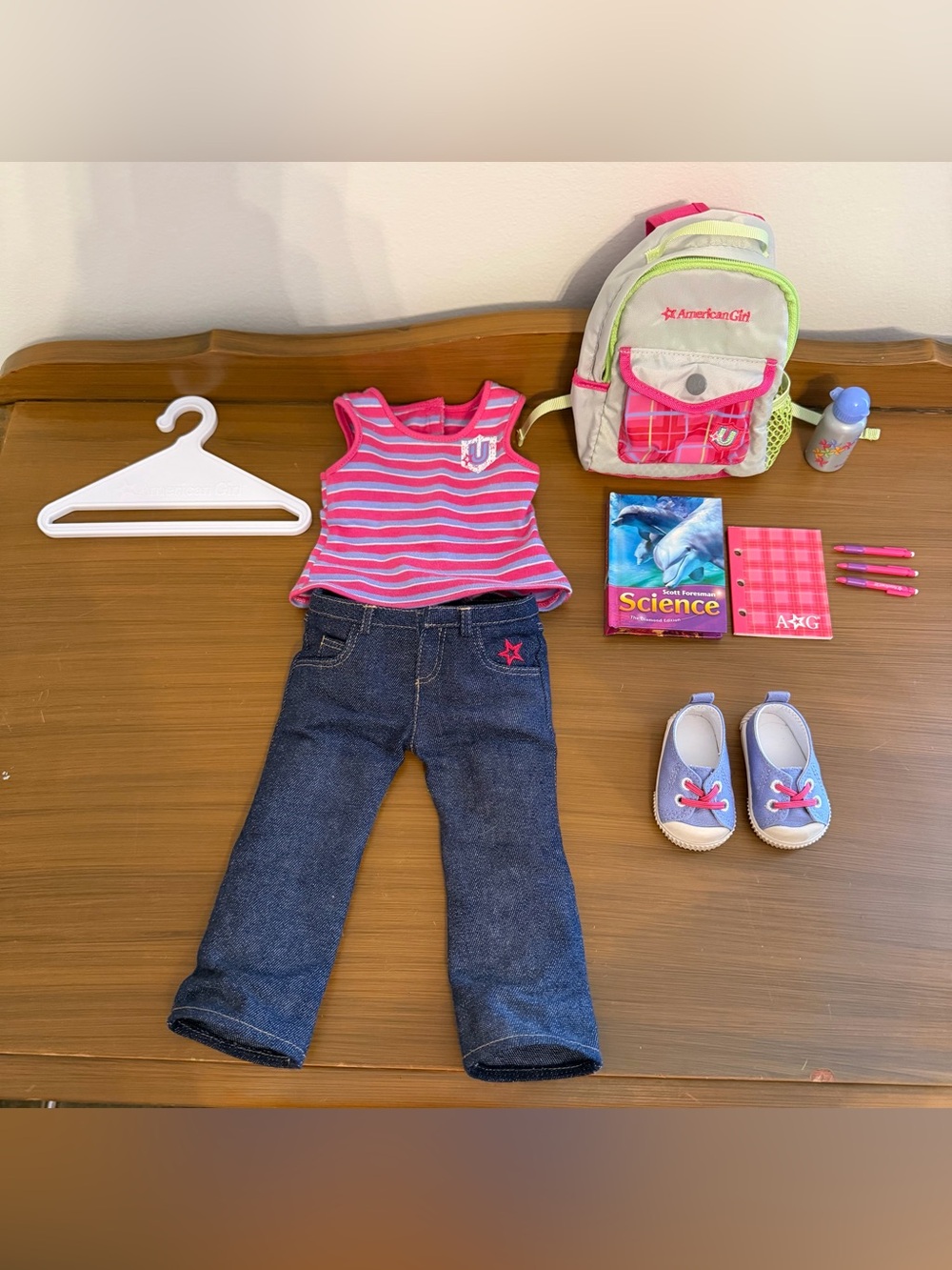 American Girl Doll Back to School Set
